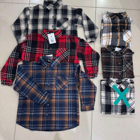 Сорочка клітинка байка 55638