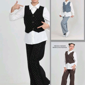 Костюм джинс дівчинка 3-ка 56876