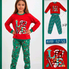 Костюм трикотаж новорічний 56181