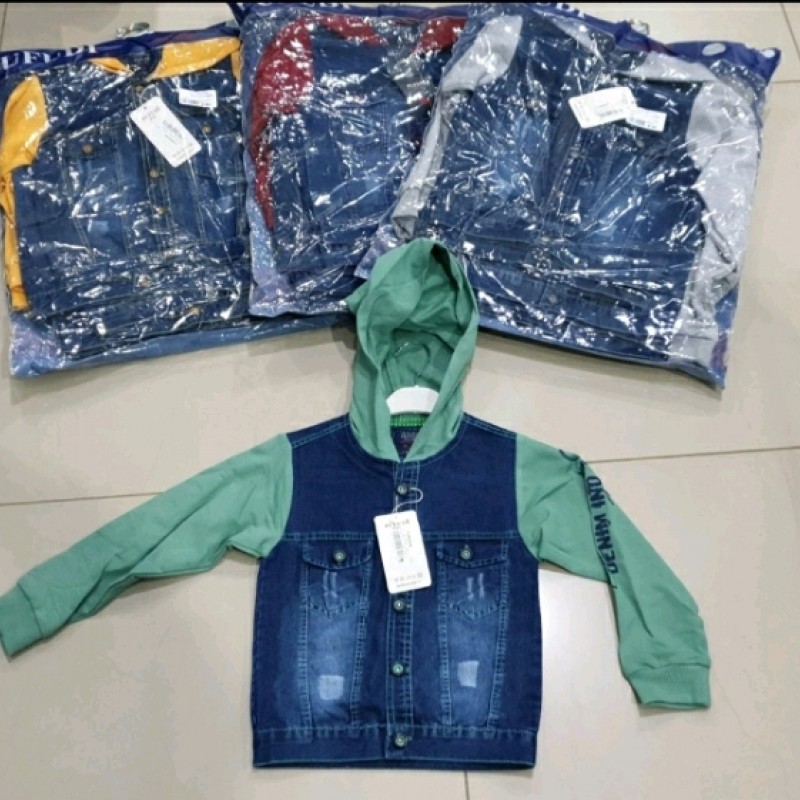 Куртка джинс хлопчик 39895 Куртка джинс хлопчик 39895