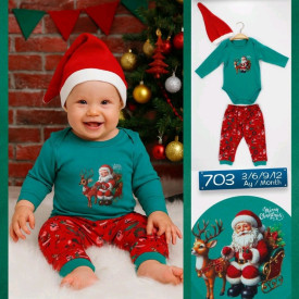 Костюм трикотаж новорічний 56187
