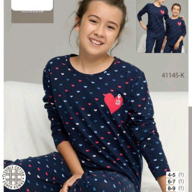 Піжама трикотаж дівчинка 55884