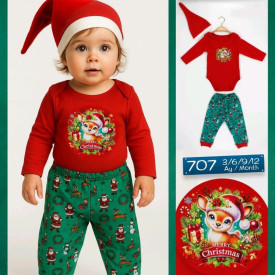 Костюм трикотаж новорічний 56185