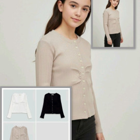 Лонг рубчик дівчинка 56450