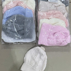 Шапочка вязка 6 шт. 55046