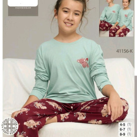 Піжама трикотаж дівчинка 55882