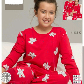 Піжама трикотаж дівчинка 55883