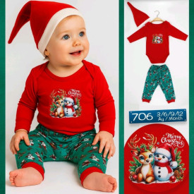 Костюм трикотаж новорічний 56183