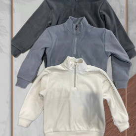 Кофта стійка замок полар фліс 56330