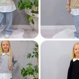 Костюм 2-ка обманка з камінчиками 56910