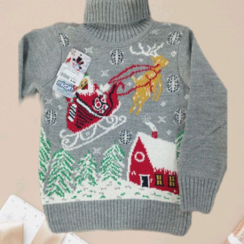 Гольф вязка Новорічний 50120