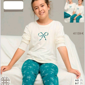 Піжама трикотаж дівчинка 55898