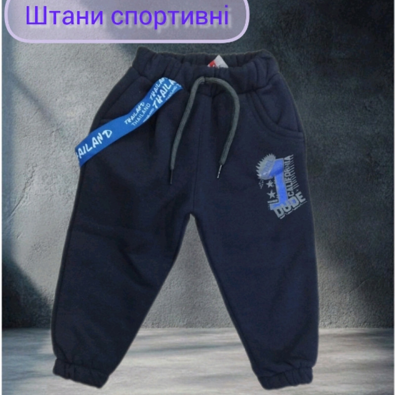 Штани спортивні байка хлопчик 42113
