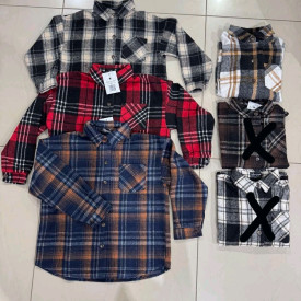 Сорочка клітинка байка 55471