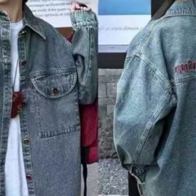 Сорочка джинс дівчинка 57530