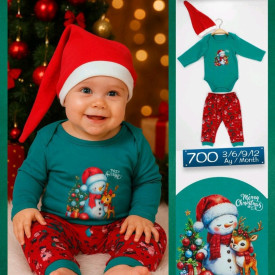 Костюм трикотаж новорічний 56186